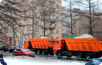 Вывоз снега в САО
