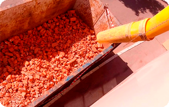 Вывоз кирпичного боя