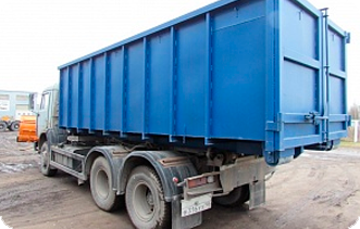 Вывоз строительного мусора контейнерами ПУХТО